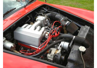 Illustration for article titled This V8 Powered Ghia Looks Like A 911 Turbo Stung By Bees
